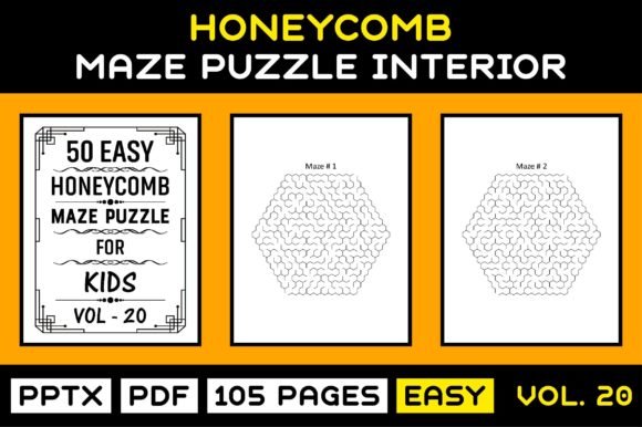 50 Easy Kids Maze Puzzle Interior Vol-20: A Comprehensive Guide for Creative and Educational Use