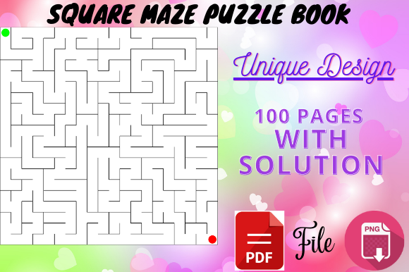 Boost Your KDP Business with Square Mazes