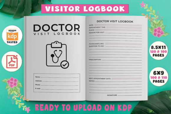 Doctor Visit LogBook for KDP Interior