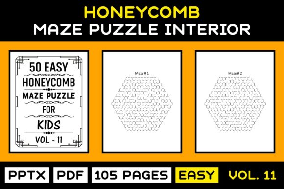 Engage Kids with 50 Easy Maze Puzzles Vol-11