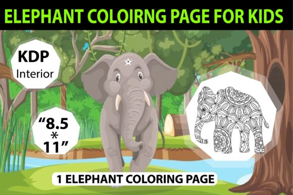 Explore Fun with Elephant Coloring Pages for Kids