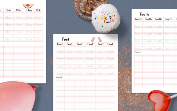 Explore Human Body Parts with Engaging Wordbook