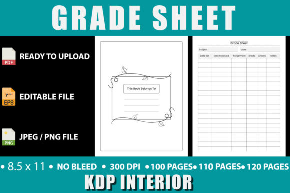 Grade Sheet – KDP INTERIOR: A Versatile Tool for Your Publishing Needs