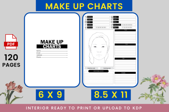 Make Up Charts KDP Interior: A Comprehensive Guide for Perfect Publishing