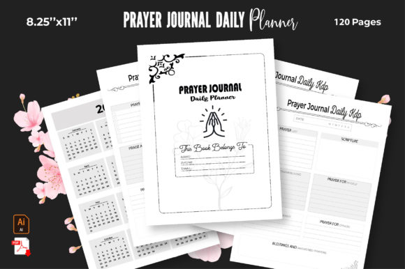 Unlock Creativity and Mindfulness with the Prayer Journal Daily - KDP Interior