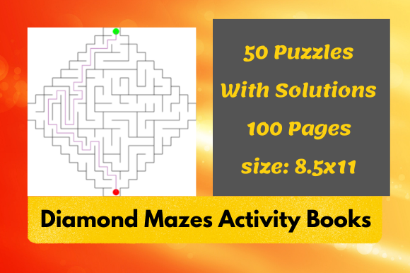 Unlocking Creativity and Engagement with Diamond Mazes for KDP Interior